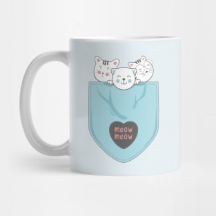 Kitty In Your Pocket Cat Mug